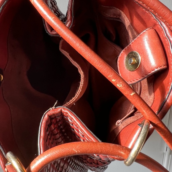 Preston & York Brown Woven Crossbody Bag - Picture 4 of 8